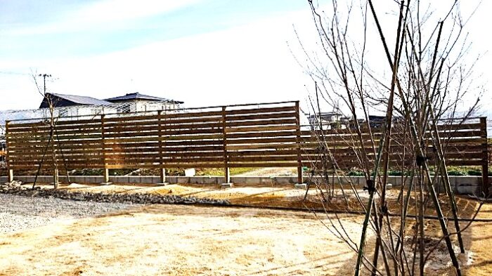 天童市のＳ様邸のガーデニングの続き③